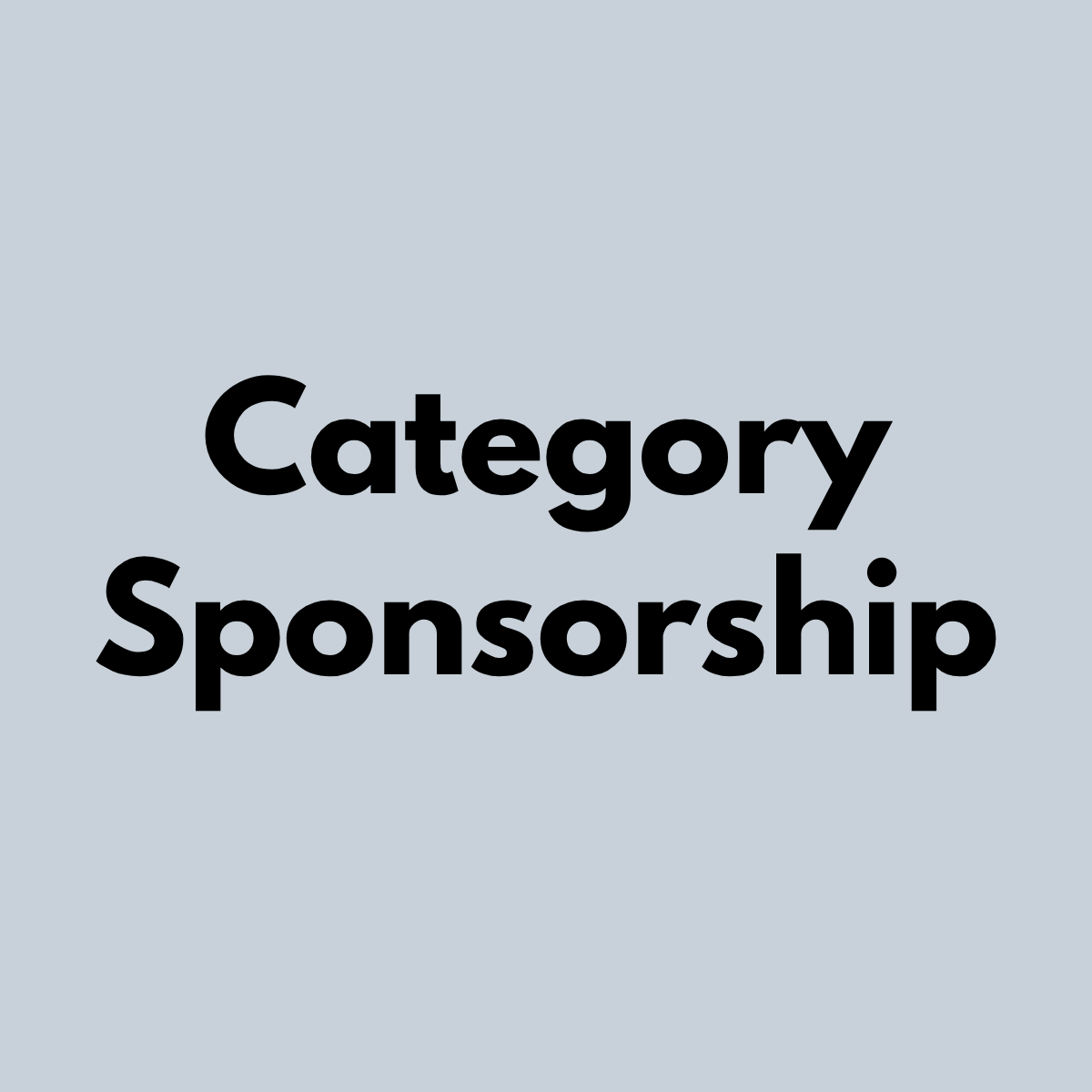 Category Sponsorship
